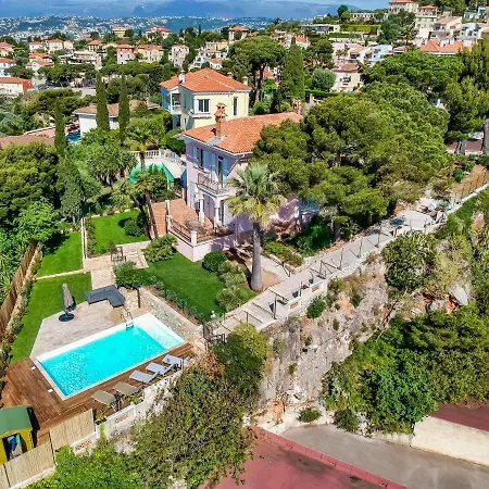 Stunning Seaview Villa. Sur Villefranche-sur-Mer